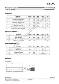 B59070Z0285D120 Datasheet Page 3