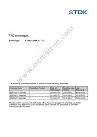 B59098C1100B051 Datasheet Cover