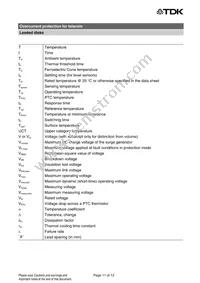 B59098C1100B051 Datasheet Page 11