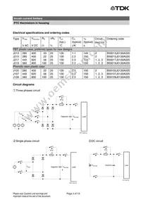 B59107J0130A020 Datasheet Page 3