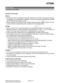 B59550A0135A020 Datasheet Page 5