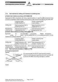 B59604A85A62 Datasheet Page 15