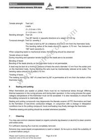 B59604A85A62 Datasheet Page 20