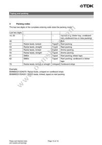 B59850C0120A051 Datasheet Page 10