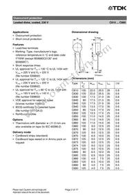 B59860C120A54 Datasheet Page 2