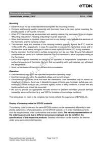 B59860C120A54 Datasheet Page 13