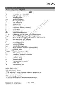 B59875T1120A62 Datasheet Page 12