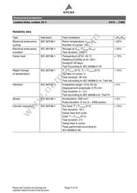 B59940C80A70 Datasheet Page 4