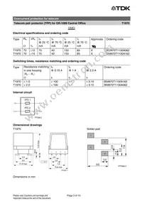 B59970T1100A062 Datasheet Page 3