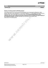 B65691K1000A048 Datasheet Page 4