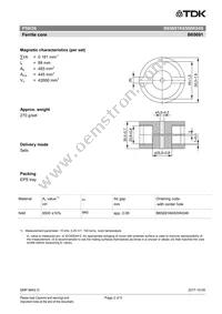 B65691K6500K048 Datasheet Page 2