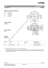 B65805C0000R041 Datasheet Page 2