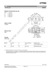 B65805N0400J048 Datasheet Page 2