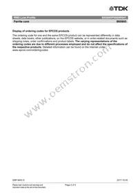 B65805P0000R041 Datasheet Page 4