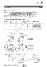 B65808S1108D002 Datasheet Page 5