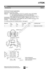 B65812P1012D001 Datasheet Page 7