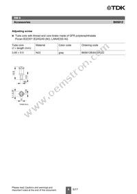 B65812P1012D001 Datasheet Page 9