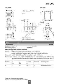 B65840D2000X Datasheet Page 5