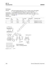 B65844N1110T002 Datasheet Page 2