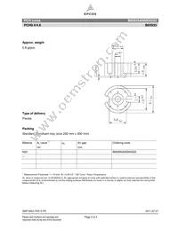 B65935A0000X022 Datasheet Page 2