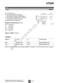 B66303G0000X138 Datasheet Page 2