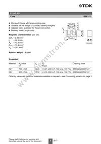 B66322G0000X187 Datasheet Page 2