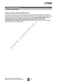 B66383G0000X165 Datasheet Page 4