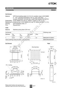 B66423U0160K187 Datasheet Page 3