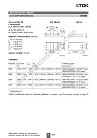 B66453G0000X192 Datasheet Page 3