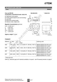 B66481G0000X192 Datasheet Page 3