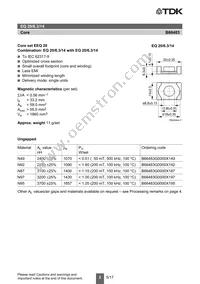 B66483G0000X187 Datasheet Page 2