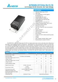 B70SR13722AC Datasheet Cover