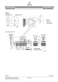 B72207S0600K311 Datasheet Page 5