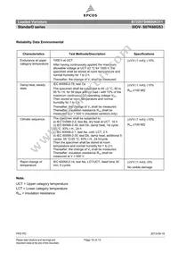 B72207S0600K311 Datasheet Page 10