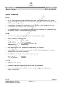 B72207S0600K311 Datasheet Page 11