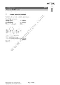 B72210P2511K101 Datasheet Page 17