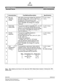 B72210S0500K531 Datasheet Page 9