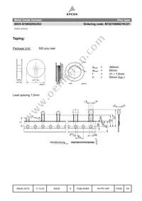 B72210S0621K331 Datasheet Page 4