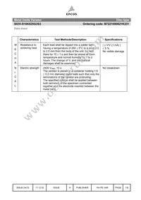 B72210S0621K331 Datasheet Page 8