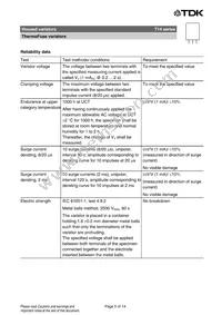 B72214T2421K105 Datasheet Page 5