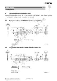 B72220Q0461K101 Datasheet Page 15