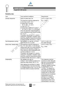 B72220S3271K101 Datasheet Page 6