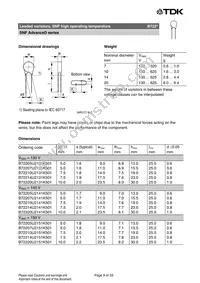 B72220U2511K501 Datasheet Page 9