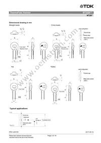 B72220W2321K101 Datasheet Page 3