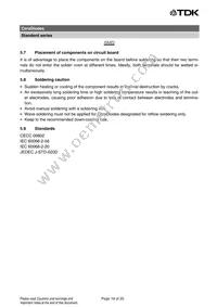 B72440C0050A160 Datasheet Page 19