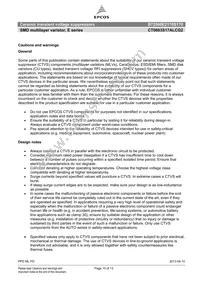 B72500E2170S170 Datasheet Page 10