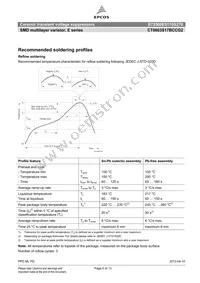 B72500E5170S270 Datasheet Page 6