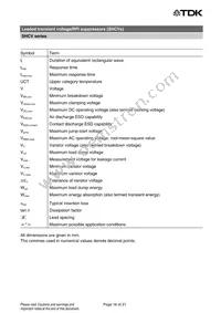 B72547G3200K038 Datasheet Page 16