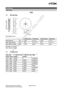 B72590D0150H060 Datasheet Page 10