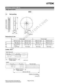 B72590T8151V060 Datasheet Page 16